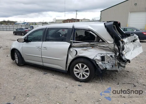 2015 Honda Odyssey Exl from USA, damaged, VIN 5FNRL5H62FB032852